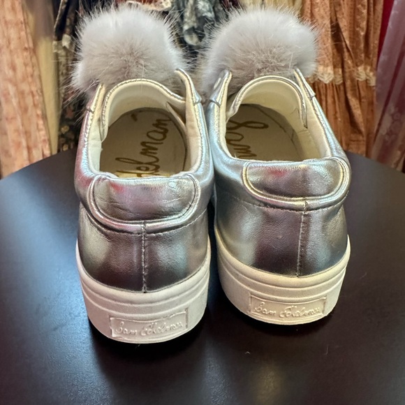 Sam Edelman rabbit fur sneakers NWOT - Picture 4 of 7